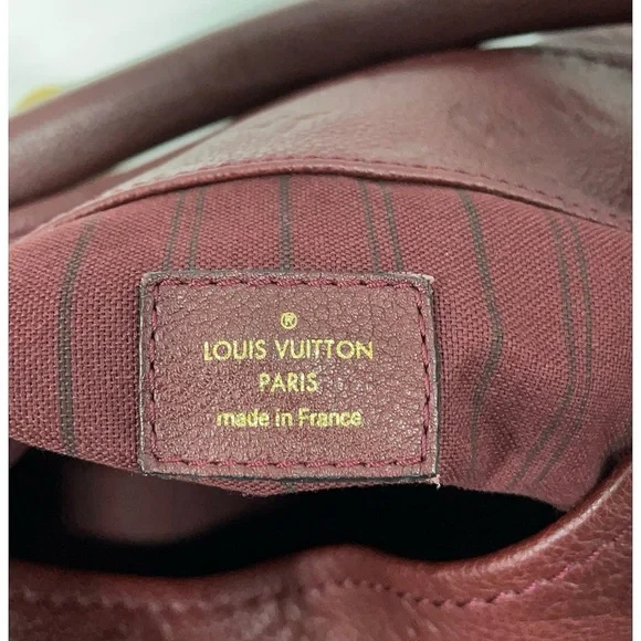 Louis Vuitton Burgundy Empreinte Leather Artsy Excellent Condition - Picture 4 of 9